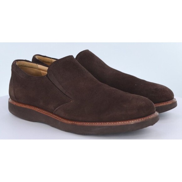 Samuel Hubbard Frequent Traveler $285 Men\'s Slip On Loafer Shoes Size 11 M Suede main image 4